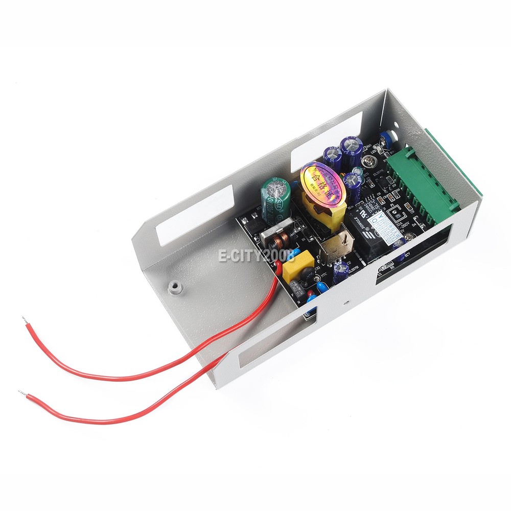 DC 12V 5A Power Supply for Magnetic Lock Door Entry Access Control System Lock