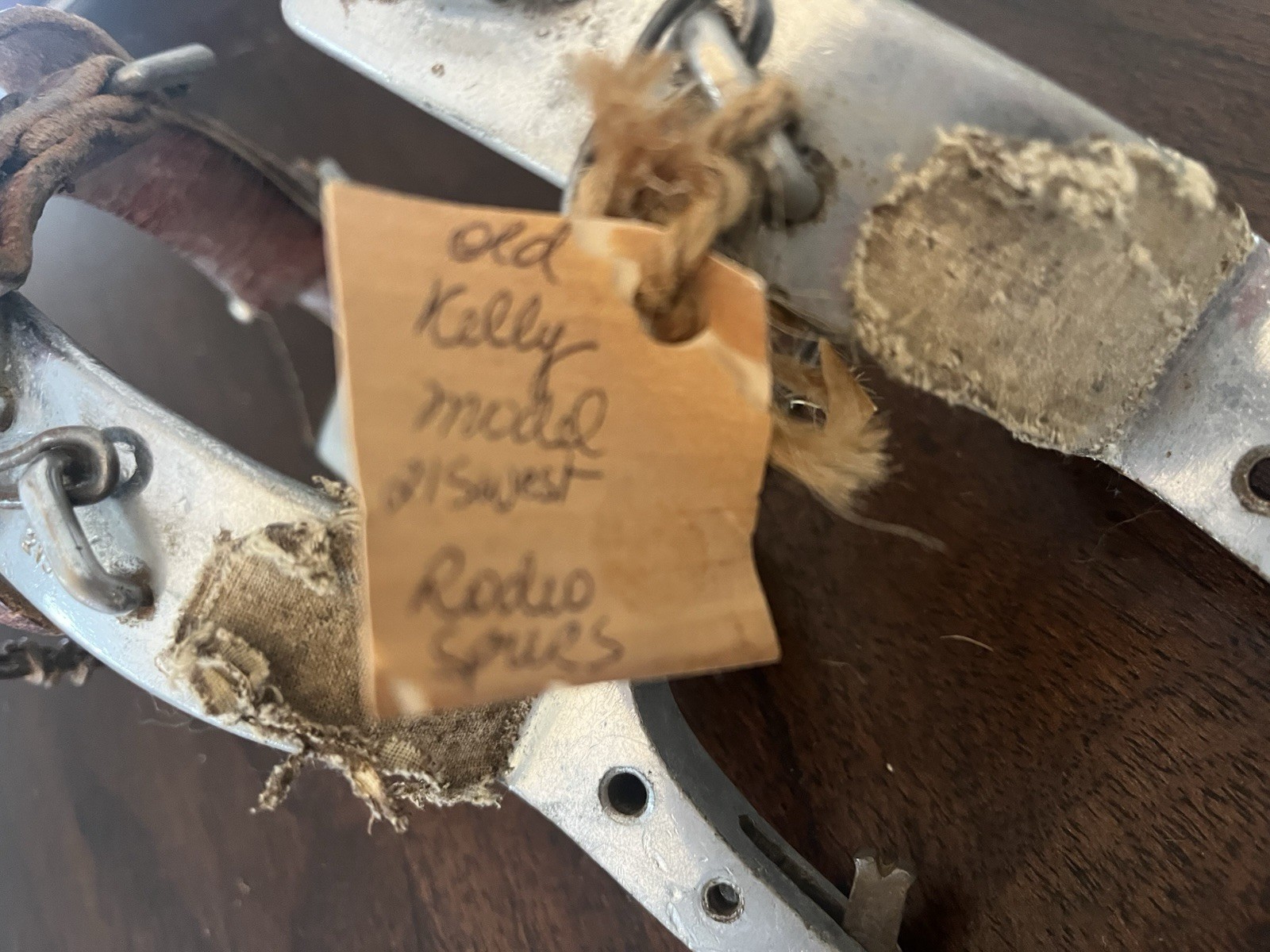 Vintage Kelly 215 Bull Riding Spurs w/ Straps Rodeo Western, Cowboy