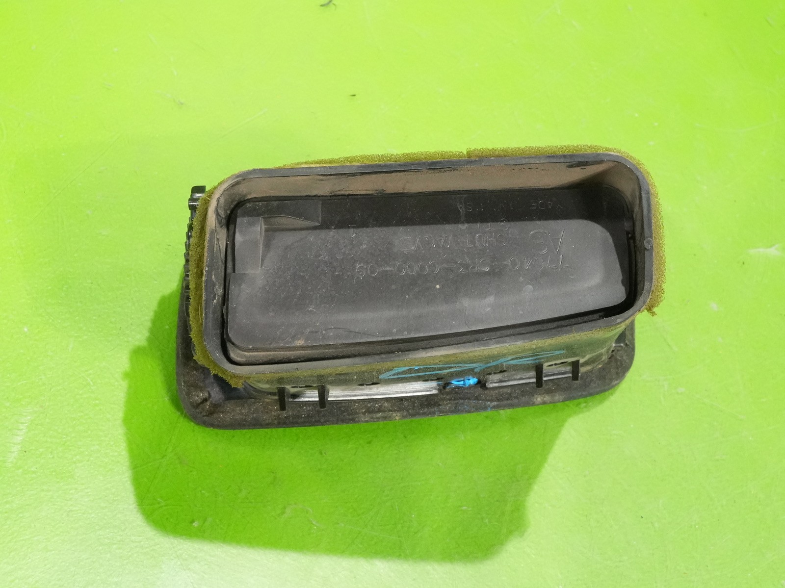 92-95 Civic OEM passenger right dash HVAC air heater AC vent blue