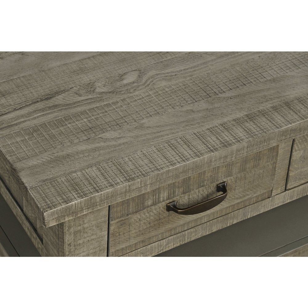 Rustic Farmhouse Solid Wood 50" Coffee Table