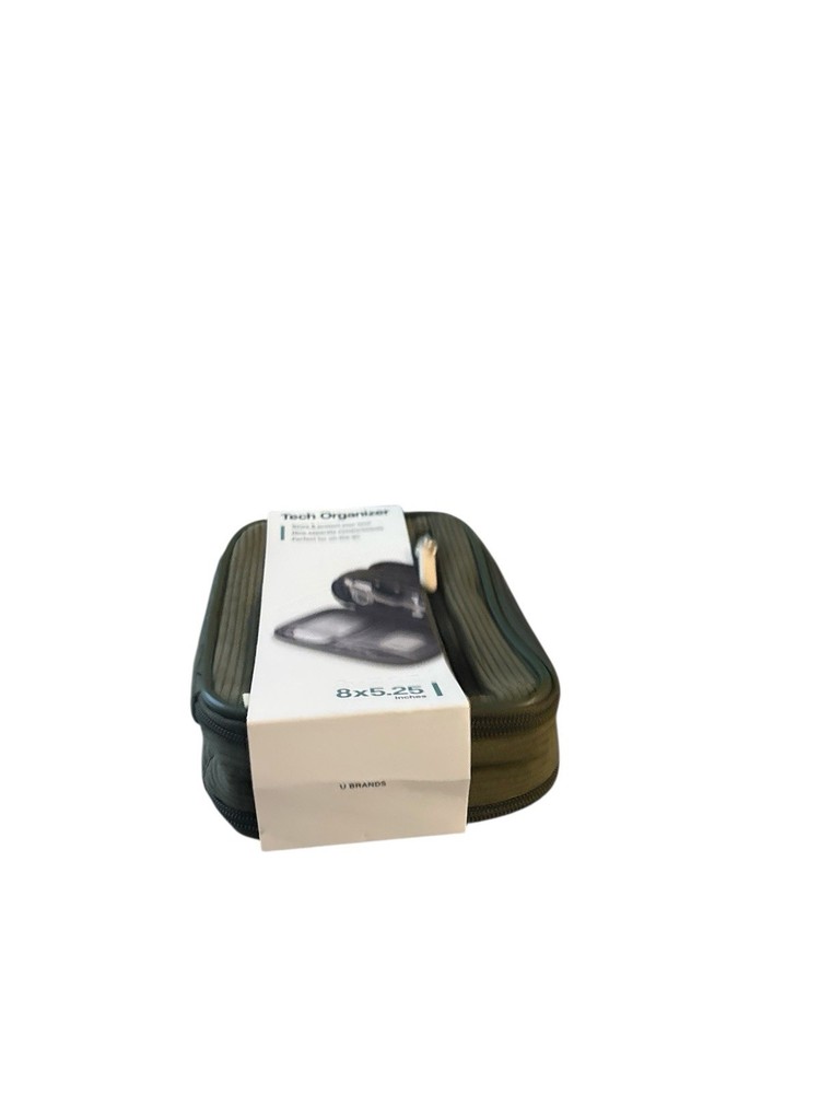 U BRANDS Tech Organizer . Store & Protect Your Tech Nine Separate Compartments