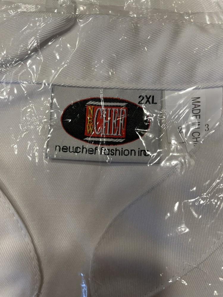 chef coat By “New chef” White Size 2XL New