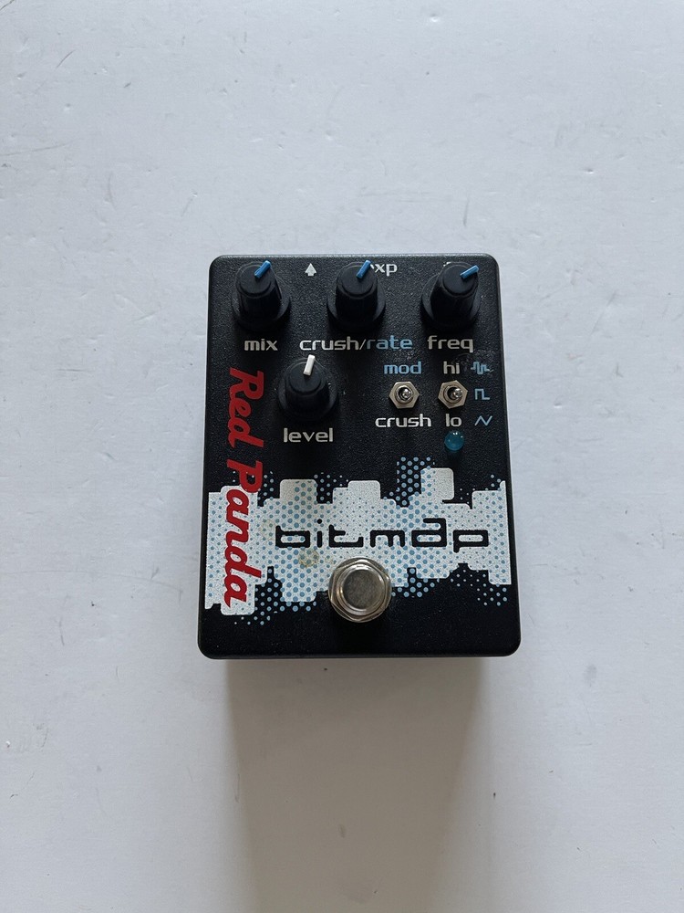 Red Panda Bitmap V1 Bitcrusher Bit Map Modulation Guitar / Bass Effect Pedal