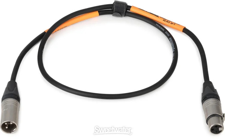 Pro Co EXM-3 Excellines XLR-XLR Patch Cable - 3 foot