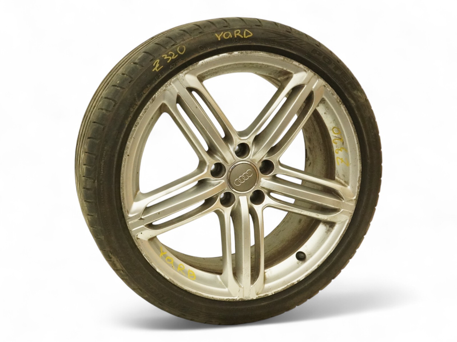 09-16 Audi S4 B8 Wheel Rim Option F42 19X8.5J 5-112Mm Et43 W Tire 8K0601025cm