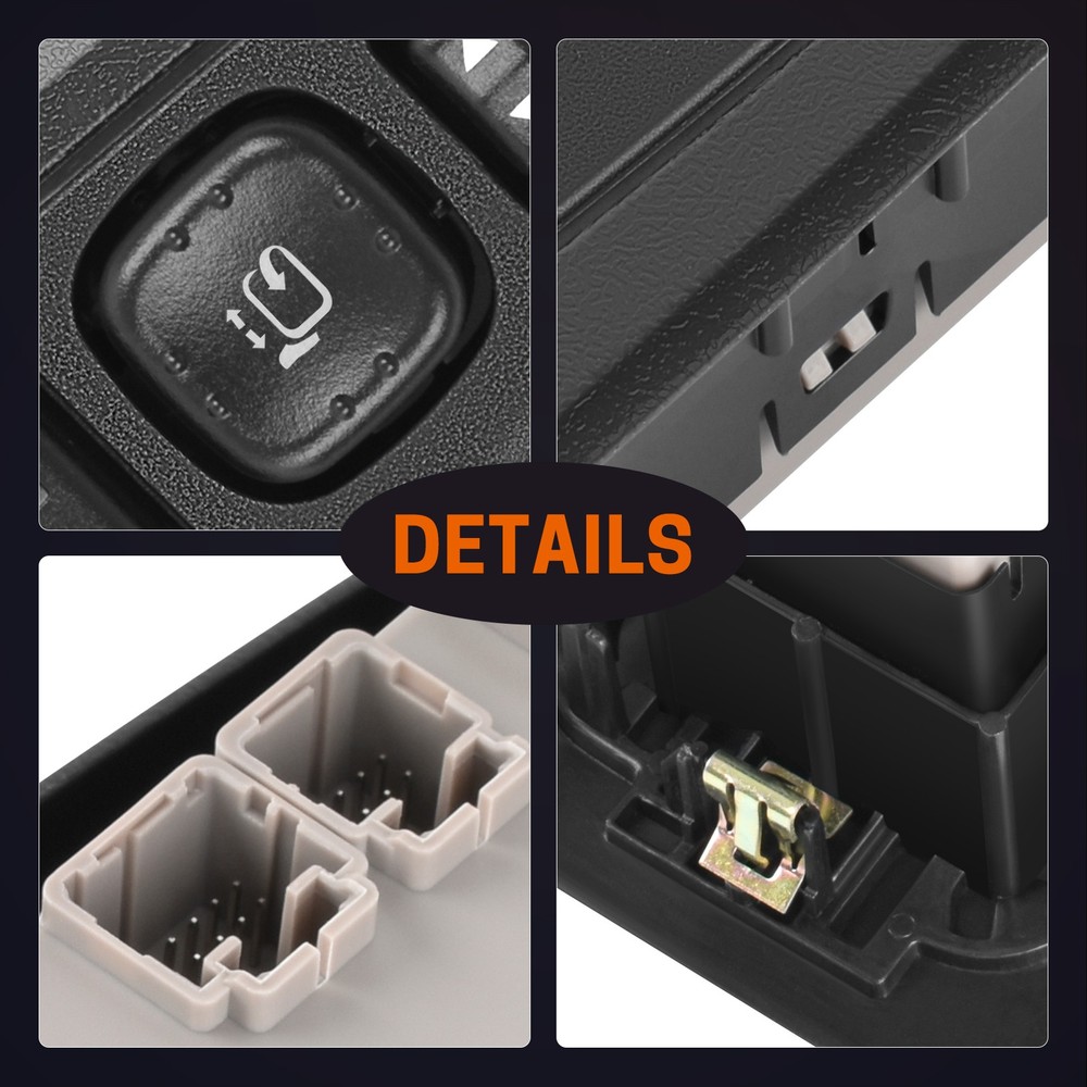 Power Window Switch Front Driver LH Left Side for Chevy Silverado GMC Sierra