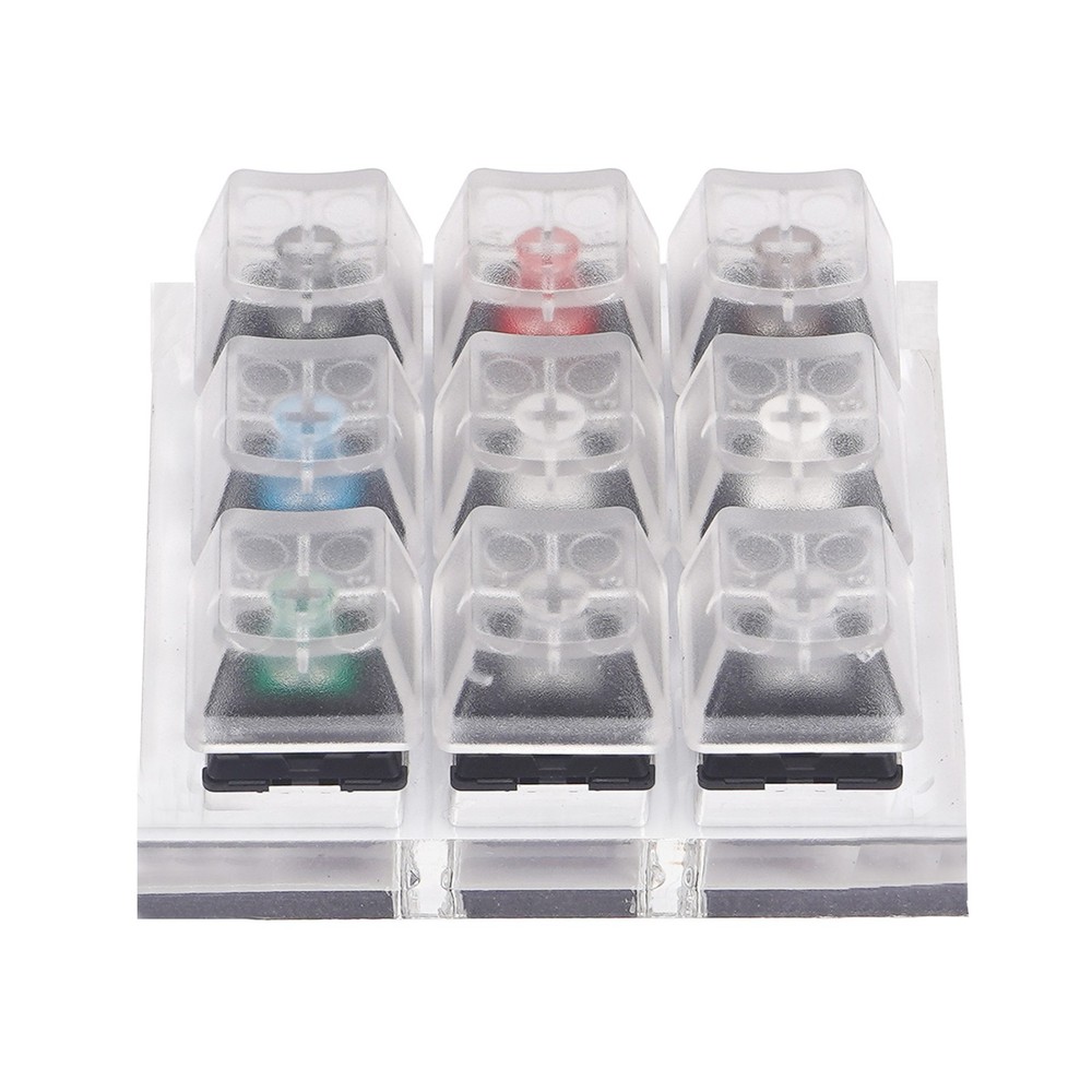 9-Key Switch Tester Mechanical Keyboard Sampler Switch Testing For Cherry MX