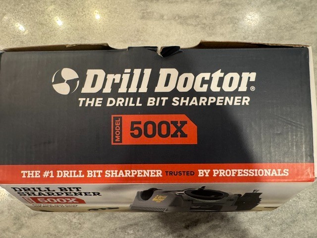 Drill Doctor DD500X Drill Bit Sharpener- Gray