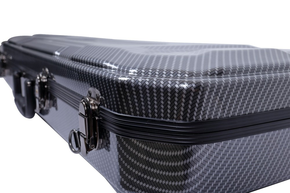 Crossrock PC Oblong 4/4 Violin Hard-shell Case,Backpack Straps Guitar Case