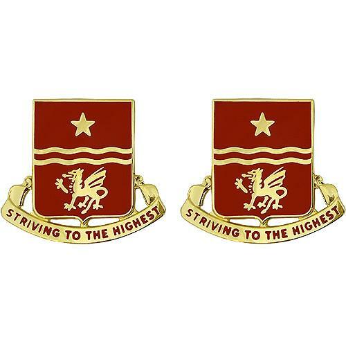 30th Field Artillery US Army Unit Crest (pair)