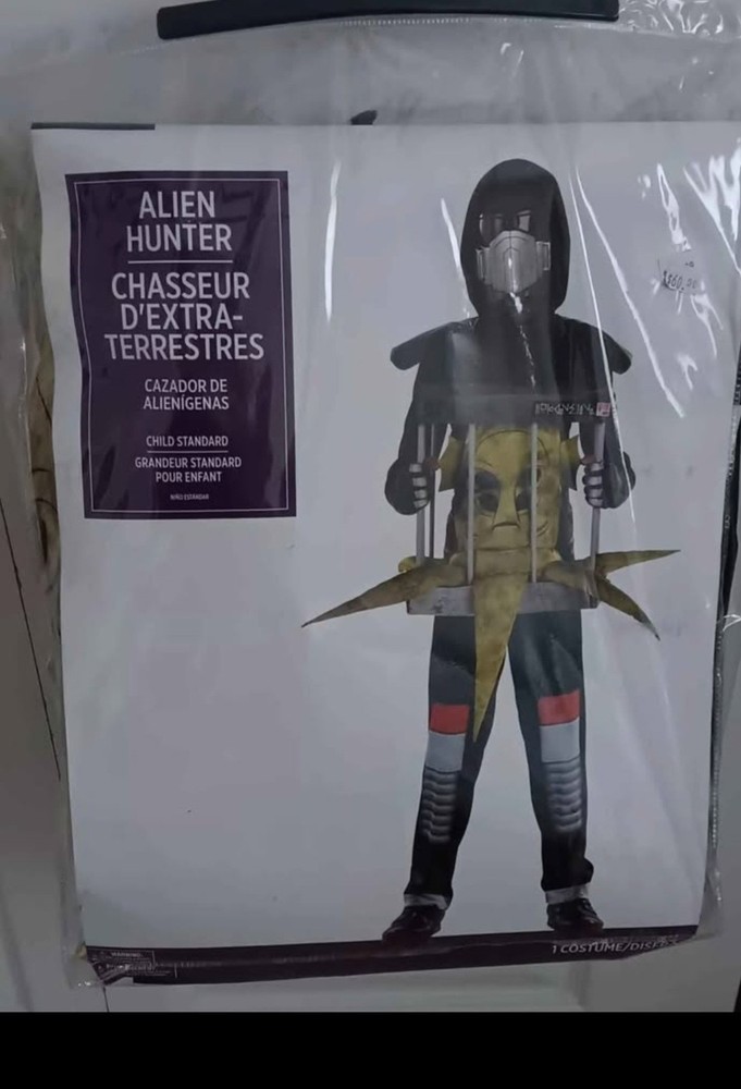 Alien Hunter Costune Child Size