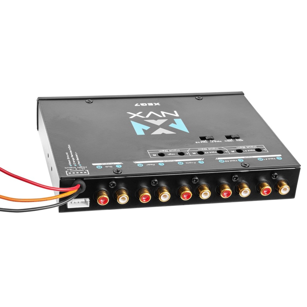XEQ7 - Graphic Equalizer 7-Band Graphic Equalizer with Front 3.5mm Auxiliary ...