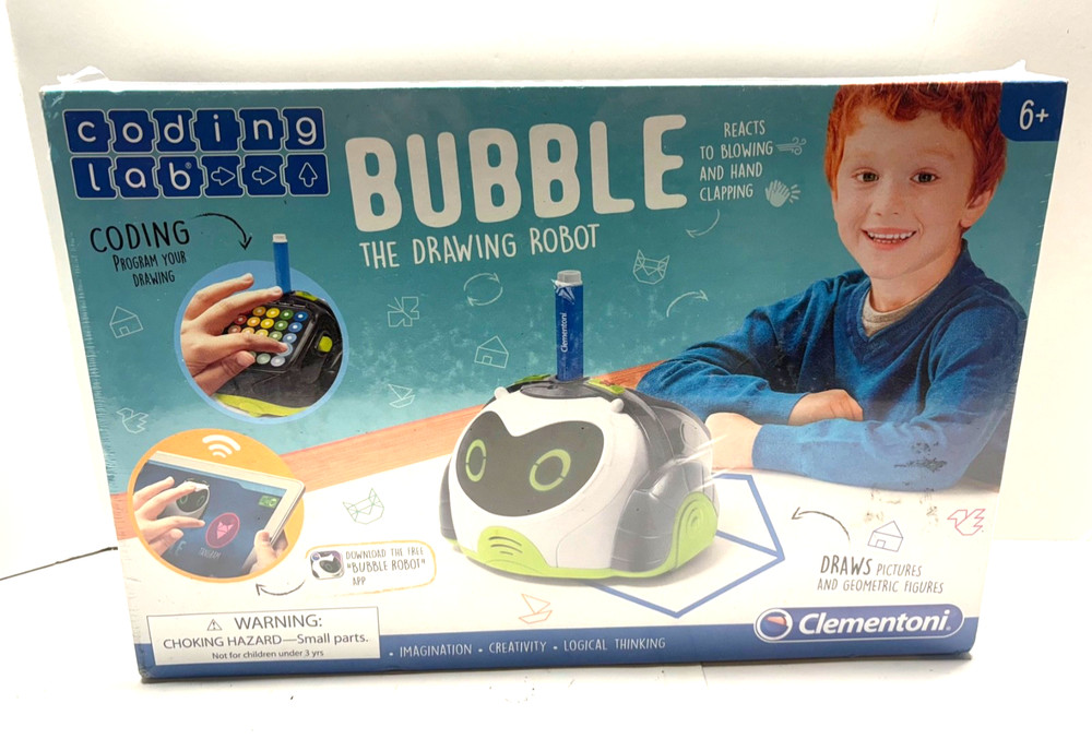 Clementoni Bubble  intelligent robot educational robot  New Sealed