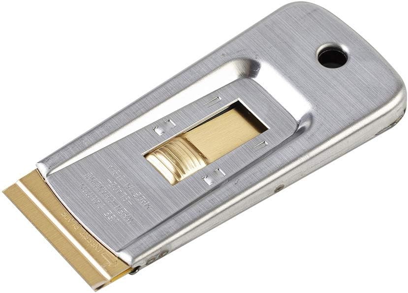 Razor Blade Scraper Tools (Set of 1), Window Scraper, Glass Cooktop Scraper