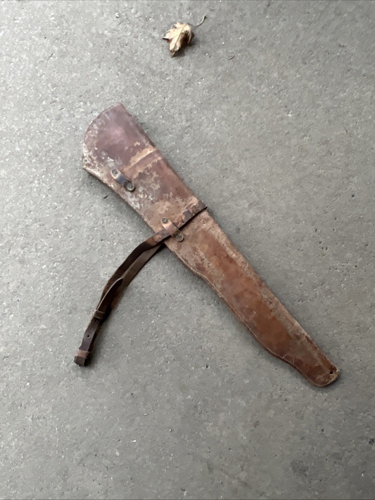 WW2 US Leather M1 Garand Scabbard 1943 Dated (CC211