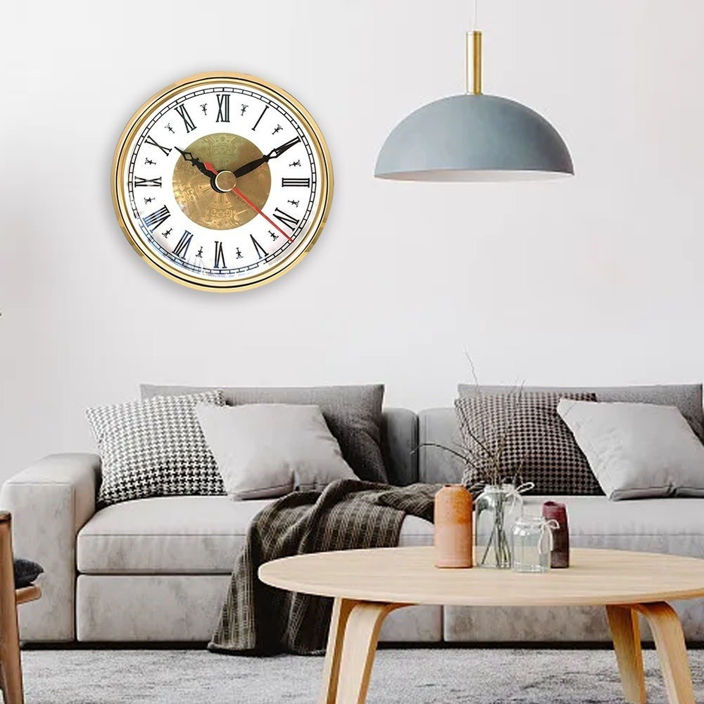 80mm Clock Insert Quartz Clock Insert Home Clock Repair Replacement Clock Face