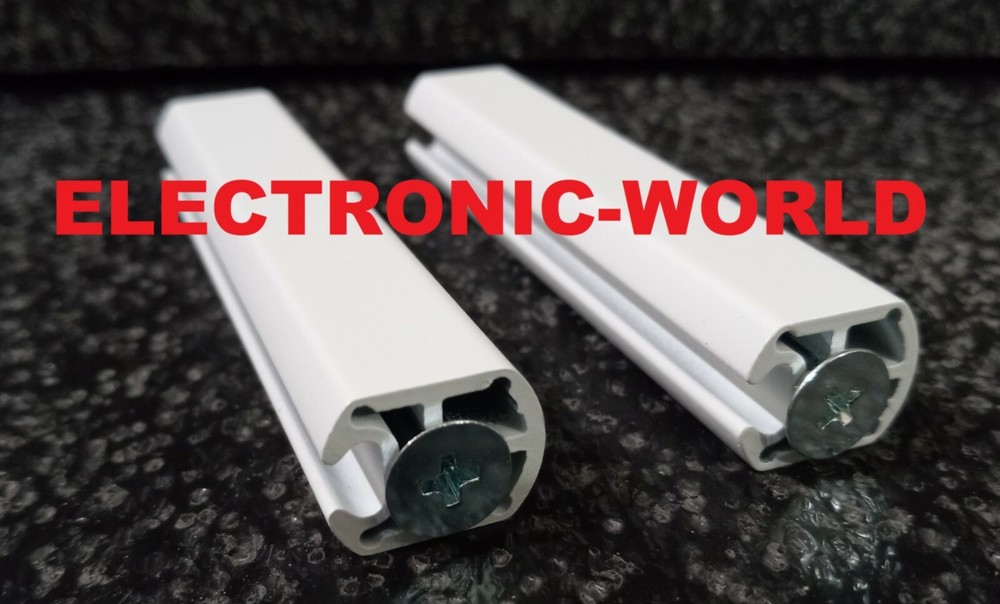 2 MINT Genuine Bose White UB-20 Ceiling Mount Bracket Extensions Cube Speakers