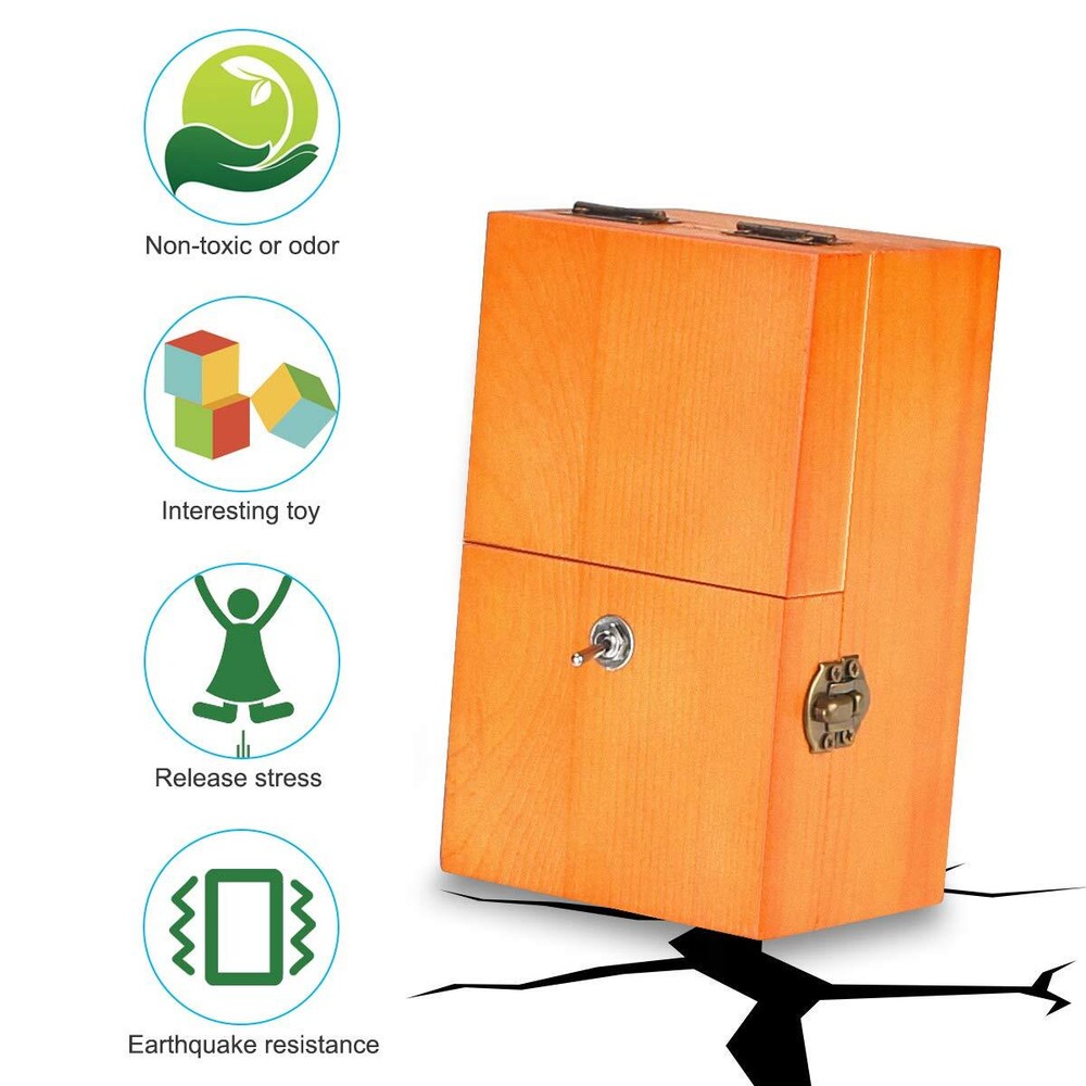 Turns Itself Off in Wooden Storage Box Alone Machine Fully Assemb