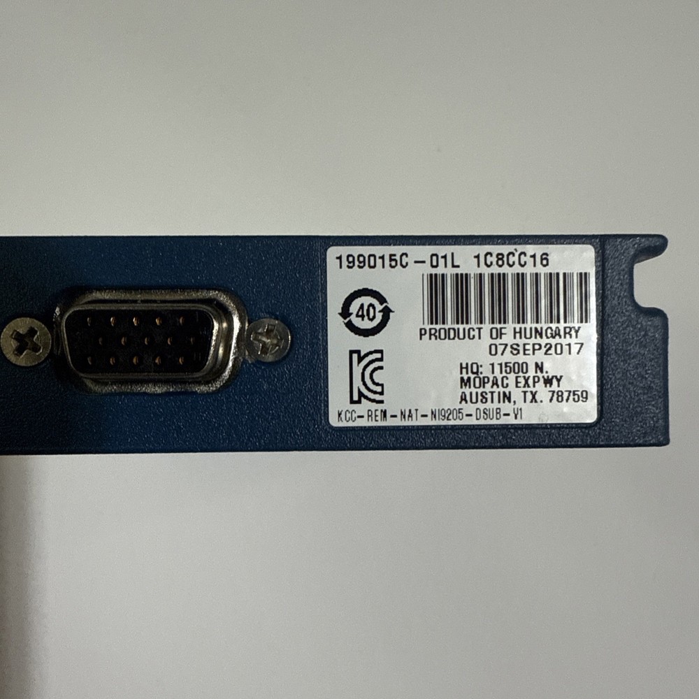 NI 9205 National Instruments NI-9205 With DSUB Analog Input Module, 32 Channels