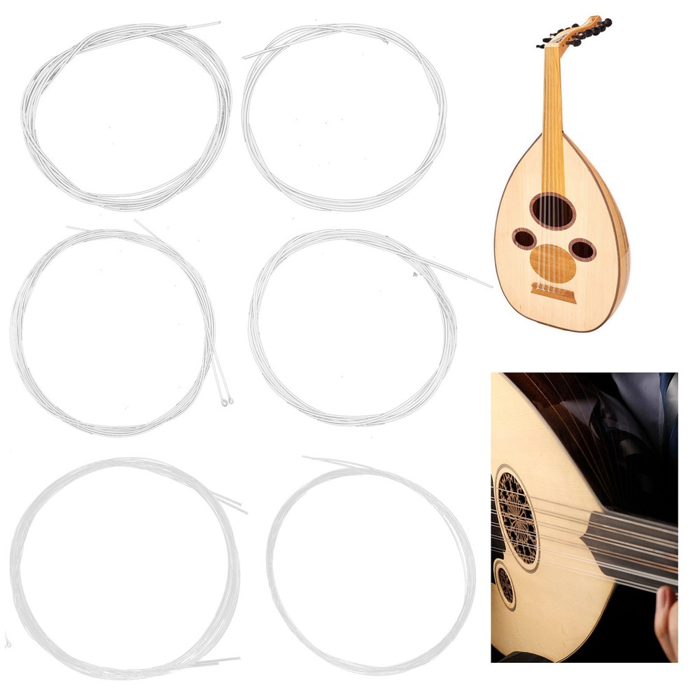 6PCS Arabic Oud Strings Bright Sound Quality For