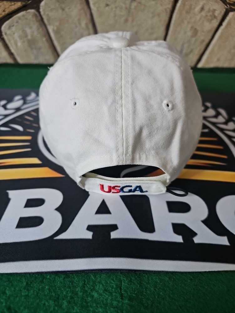 2012 US Women's Open Blackwolf Run Hat / USGA / Hook & Loop Strap / White