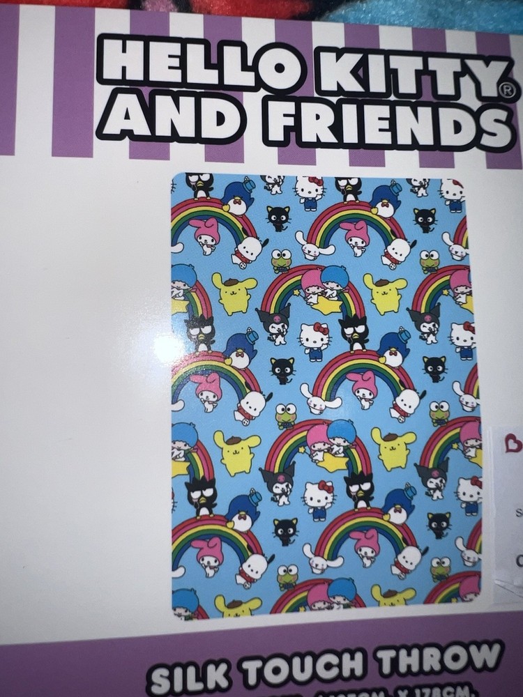 Sanrio Hello Kitty Throw Blanket