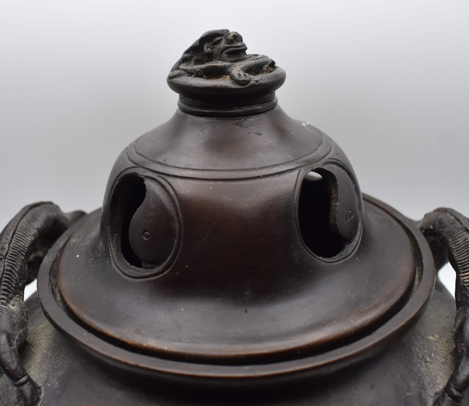 Chinese 20th Century Xuande Mark Bronze Censer