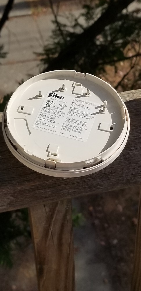 2 FIKE FIRE / SMOKE DETECTOR HEADS 63 1052