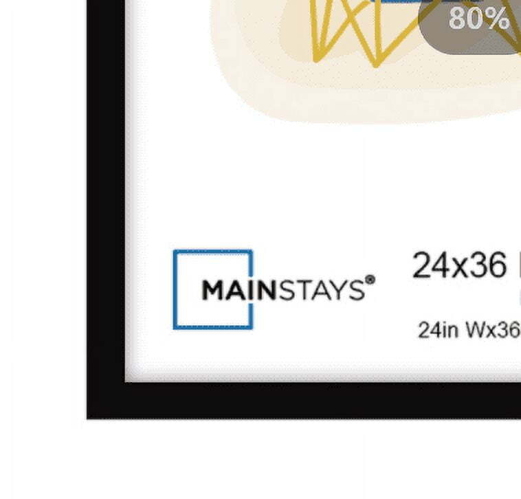 24x36 Basic Black Poster Frame