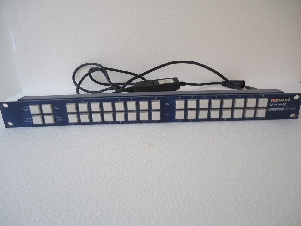 NETWORK VIKINX 1U CONTROL PANEL 32-ProS INCLUDING UNIVERSAL POWER SUPPLY
