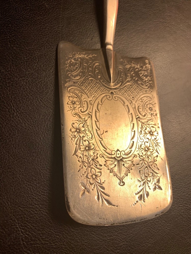 Antique Spatula Design Russian Silver 84