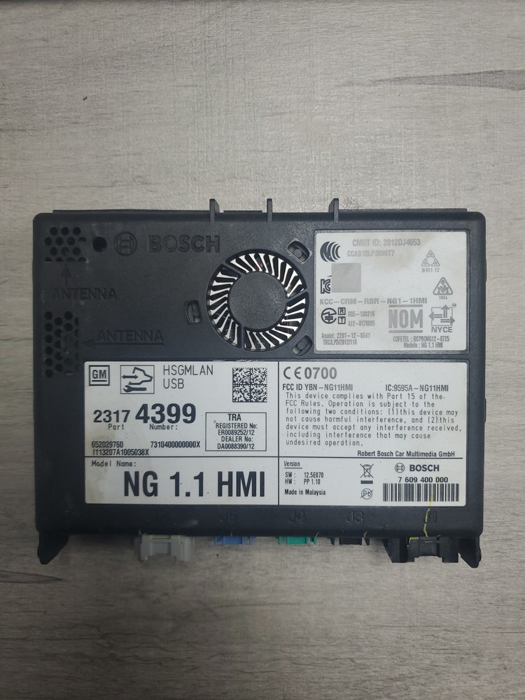 🔥 GM HUMAN MACHINE INTERFACE HMI MODULE OEM 23174399