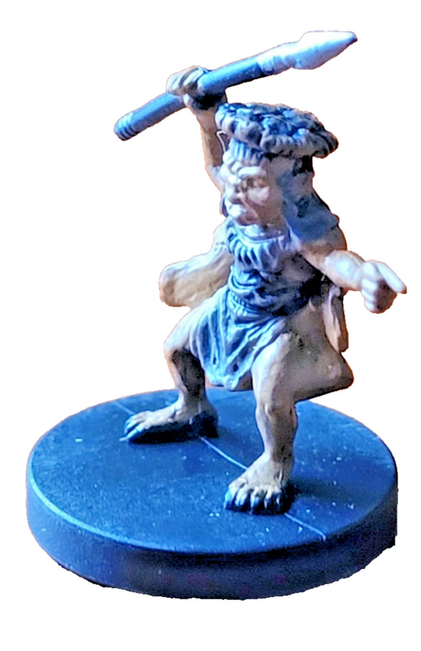 Goblin Adept - Deathknell # 34 C - D&D Miniatures - Includes stat card.