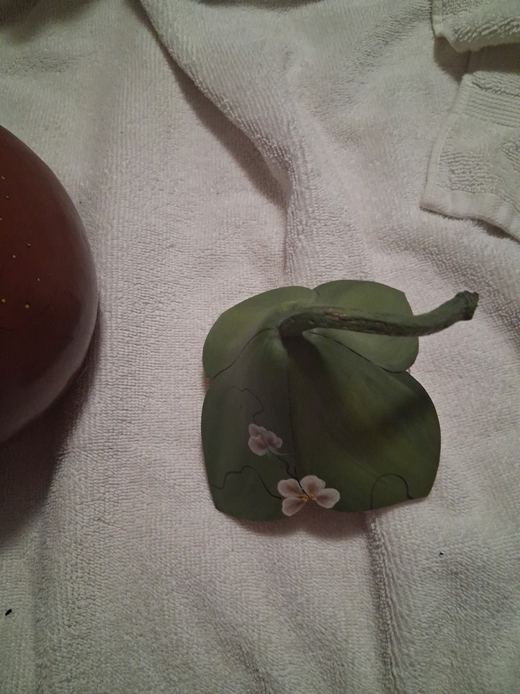 Hand Painted Gourd Strawberry