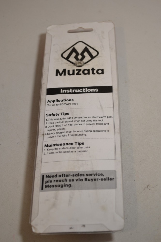 Muzata 8" Industrial Cutting Tool RED
