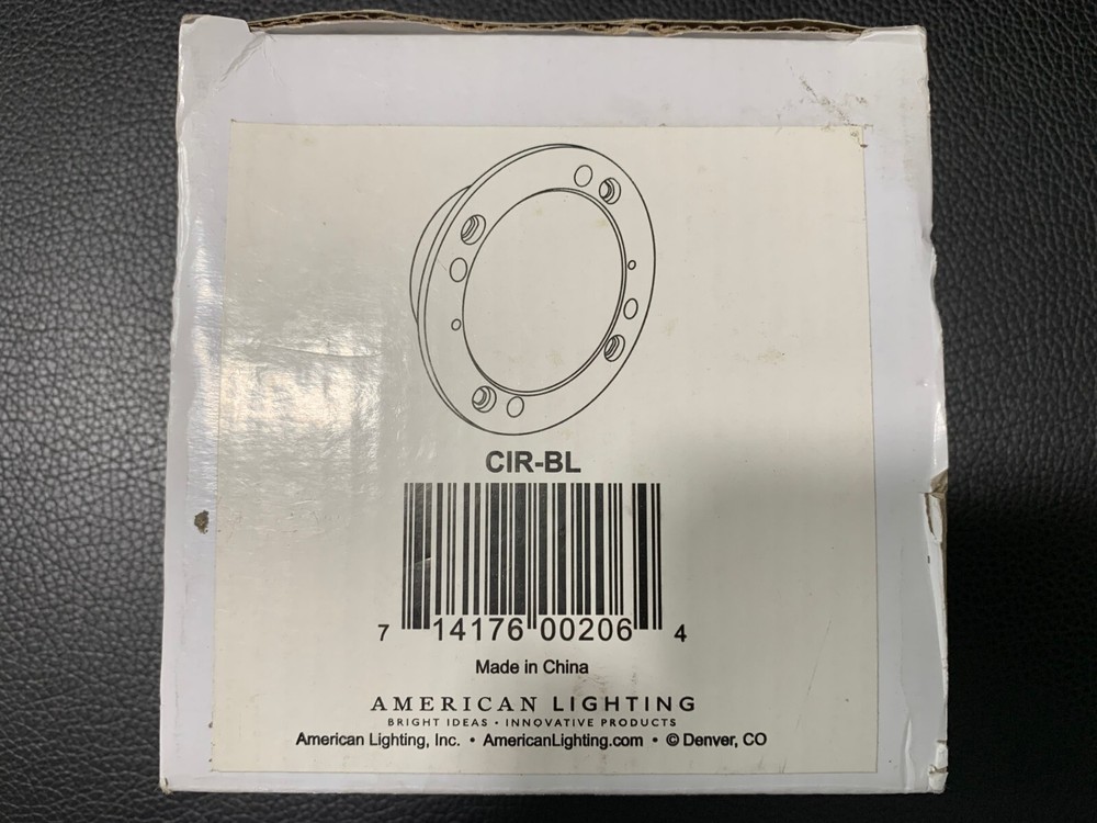 American Lighting Outer Circle Light Module, 100-240 Volt CIR-BL Blue