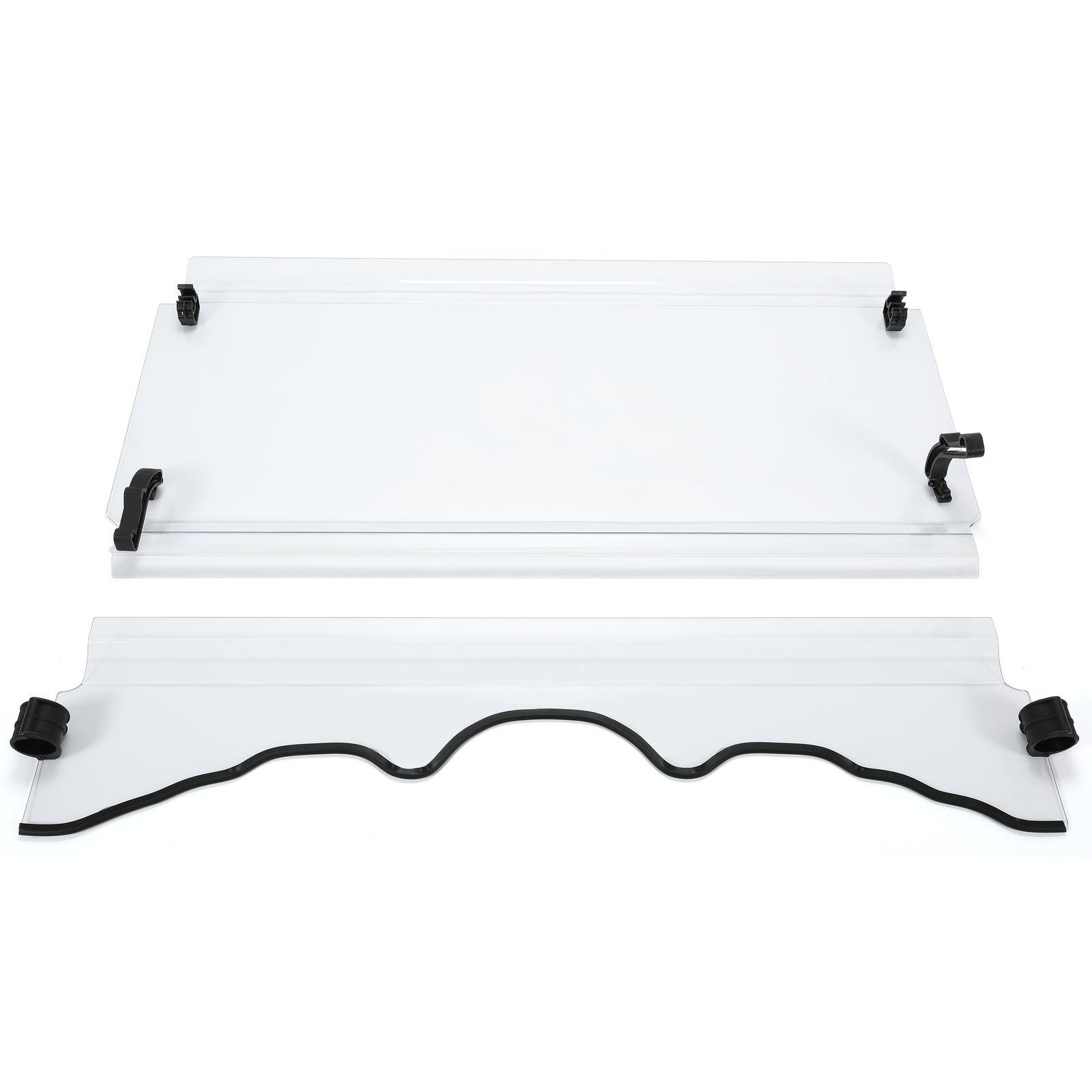 For MASSIMO MSU, Bighorn, Outfitter ,Cub Cadet 500/700 2pc Front Windshield