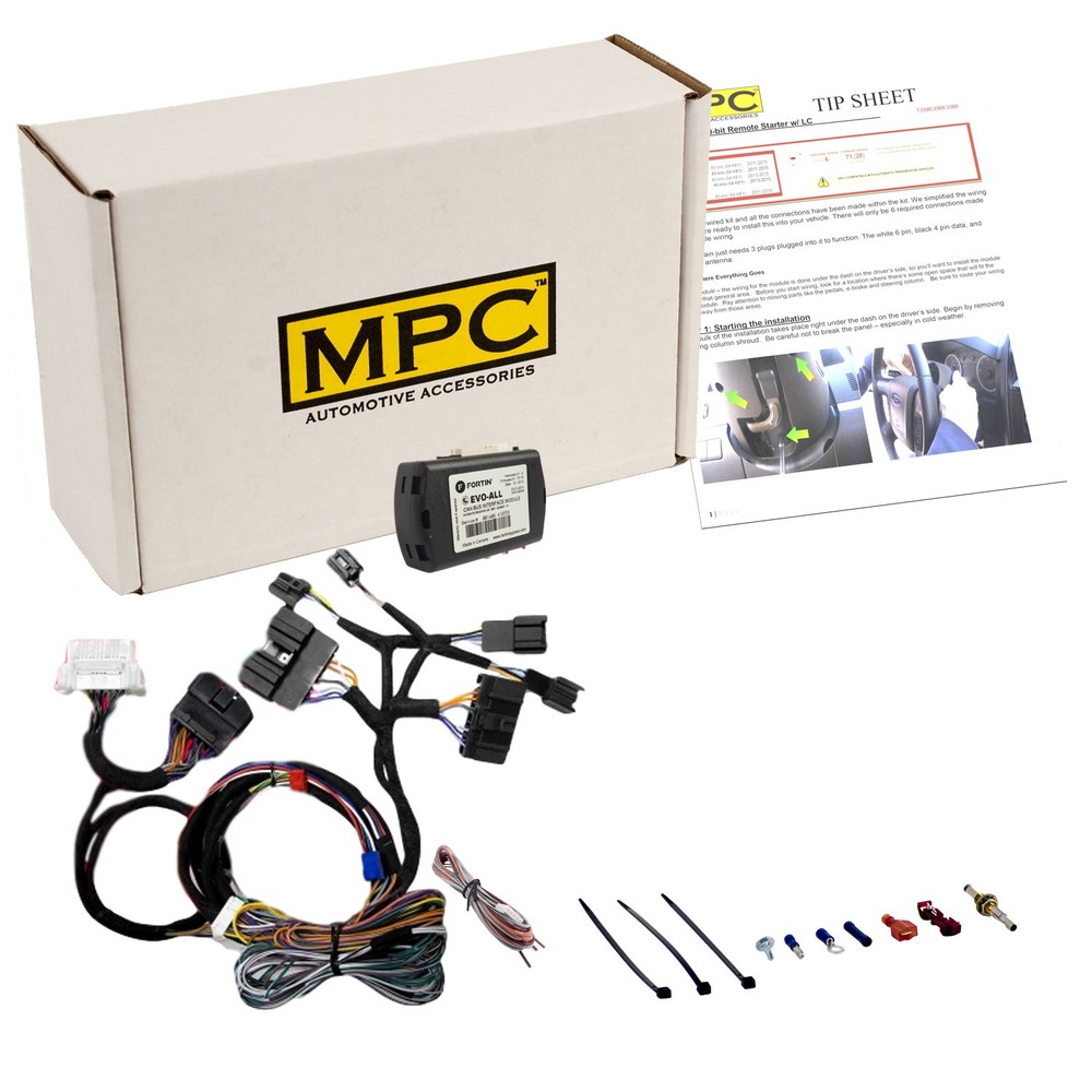 Plug & Play  Factory Remote Activated Remote Start Kit For 2011-2014 Ford Edge