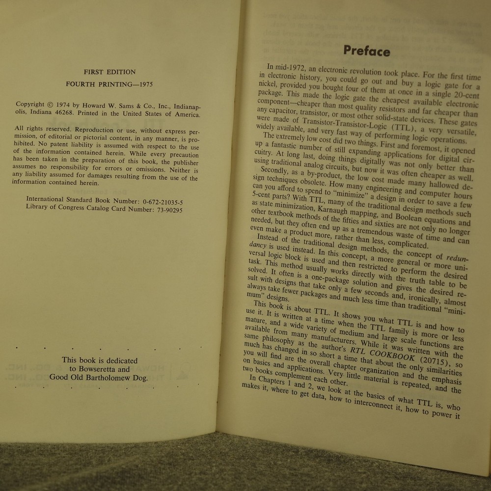 Don Lancaster TTL Cookbook A Complete Guide Understanding & Using TTL Circuits b
