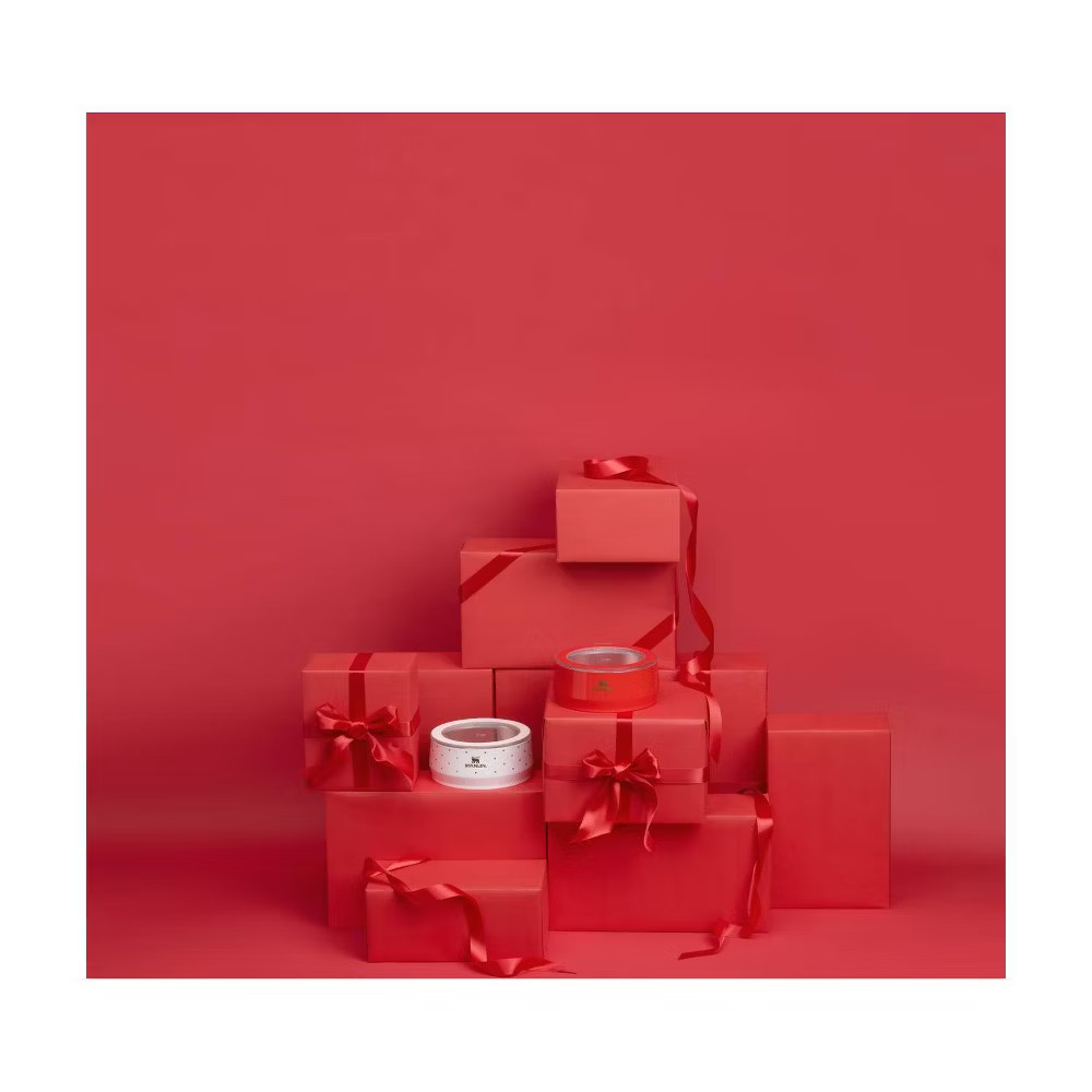 Stanley 24 oz Stainless Steel Pet Bowl Candy Cane Red