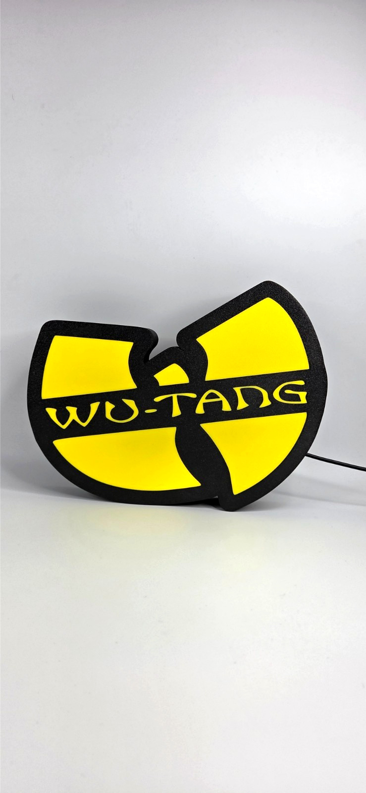 Wu Tang Clan LED Sign LightBox Lamp USB Powered 3D Print