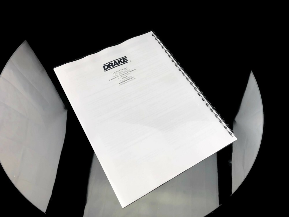 Drake R8B Receiver Instructions Operating Manual User Guide Coil Bound
