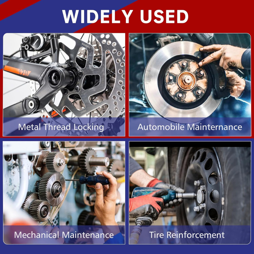 ThreadLocker 242 and 271, Thread Lock Medium and High Strength Lock Tight & Seal