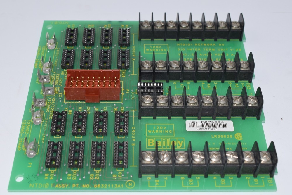 ABB Bailey NTD101 Network 90 Digital Interface Termination Unit +125 Assy 663211