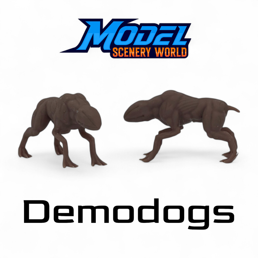 Demodogs (2pk) - G Scale 1:24- Brown