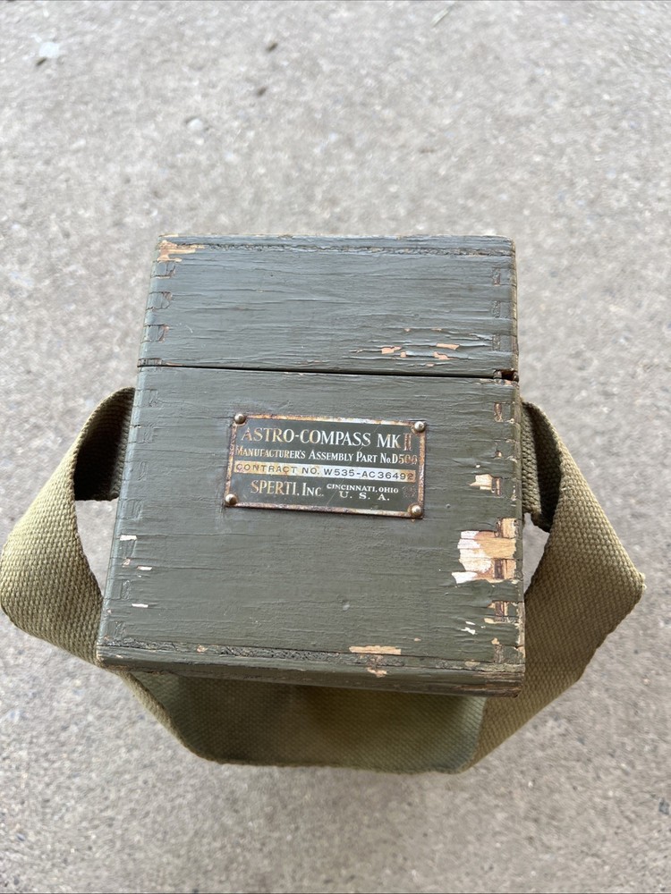 WW2 US Astro Compass MK2 With Box (AA240