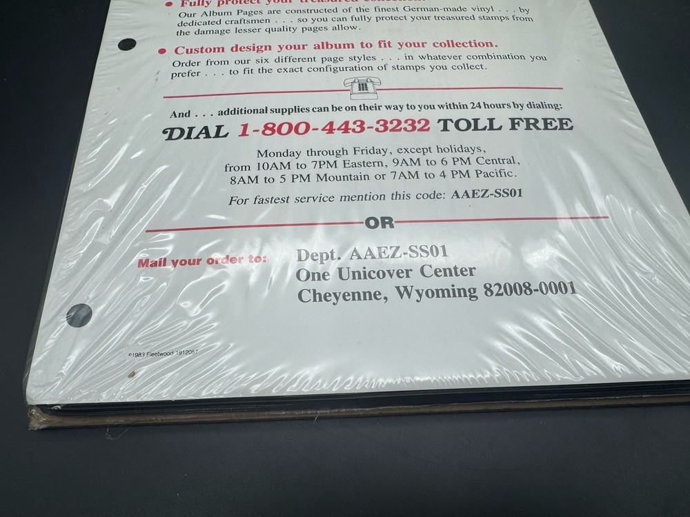 Lucidview Album Pages 9535P 12 Two-Sided Stamp Pages Sealed