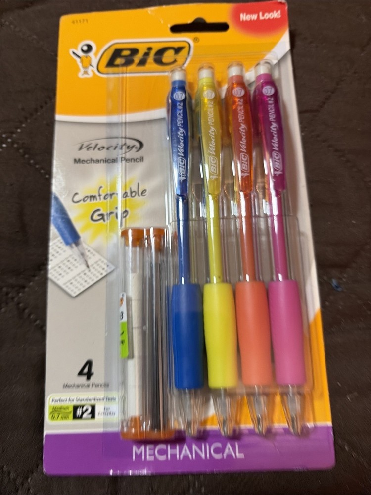 BIC Velocity Mechanical Pencil Refillable Medium Point (0.7 mm) 4-Count #2