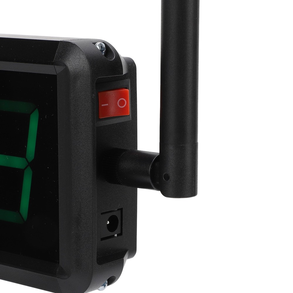 Wireless Laser Timer Battery Powered 5 Digit Digital Display Auto Reset NY