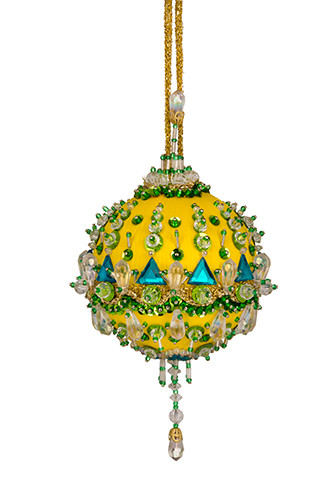 The Cracker Box Inc Christmas Ornament Kit Eclipse on Emerald